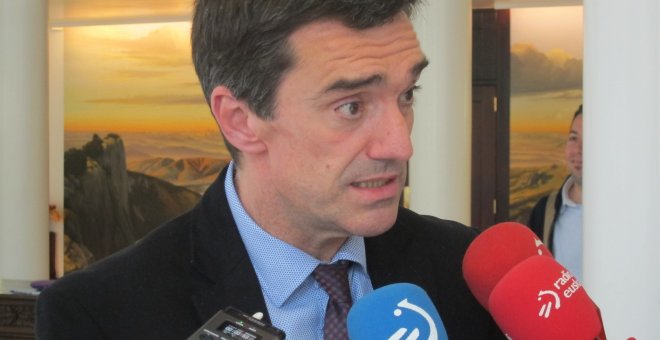 El secretario de Paz y Convivencia del Gobierno vasco, Jonan Fernández. E.P.