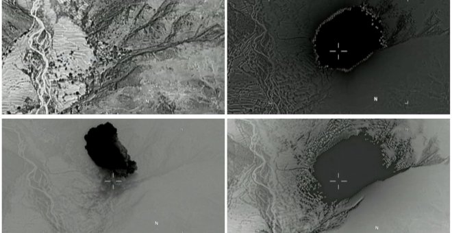 Imágenes de la explosión de la bomba MOAB o "madre de todas las bombas".REUTERS /U.S Department of Defense