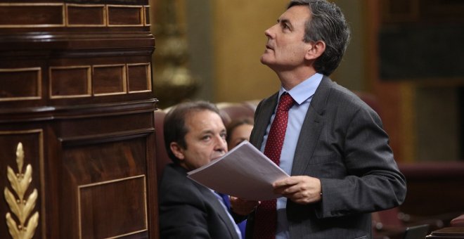 El portavoz económico del PSOE en el Congreso, Pedro Saura / EUROPA PRESS