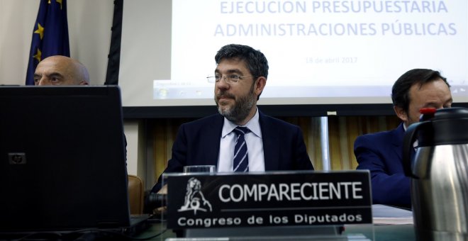 El secretario de Estado de Presupuestos, Alberto Nadal, comparece en el Congreso /EUROPA PRESS