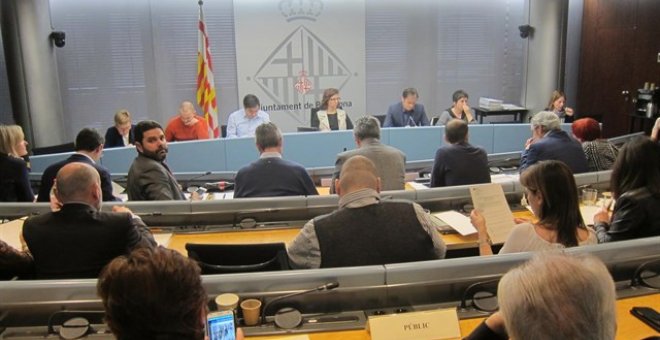 La comissió de Presidència de l'Ajuntament de Barcelona. EUROPA PRESS