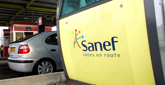 Un puesto de peaje de una de las autopistas francesa gestionadas por la concesionaria Sanef ( Societe des Autoroutes du Nord et de l'Est de la France). AFP/ Denis Charlet