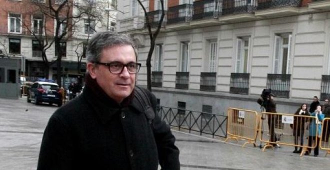 Jordi Pujol Ferrusola de camí cap a l'Audiència Nacional