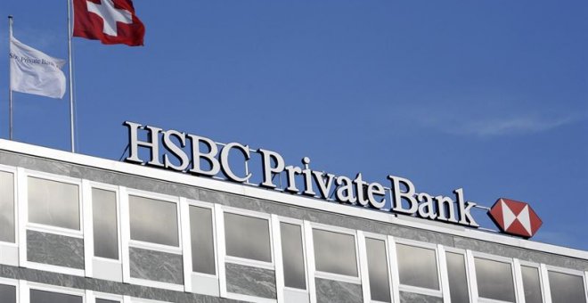 Detalle de la sede del HSBC en Suiza. REUTERS
