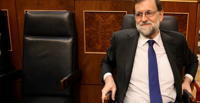 Mariano Rajoy durante el debate de los presupuestos.- REUTERS