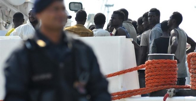 Más de 200 inmigrantes podrían haber muerto en el mar este fin de semana. REUTERS