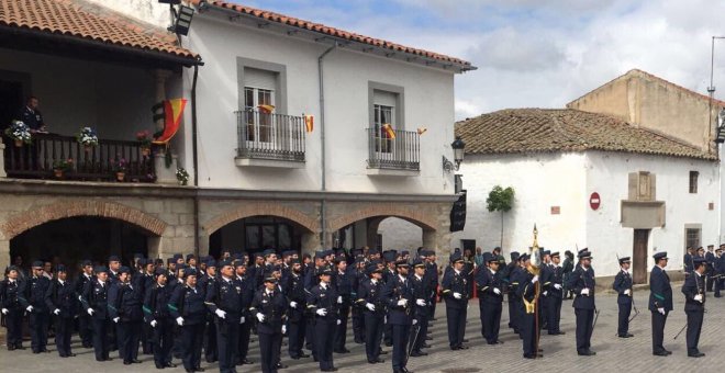 Celebración franquista en Dos Torres, Córdoba