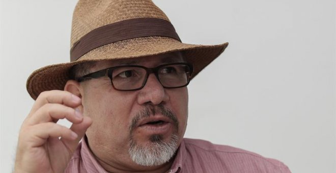 El escritor y periodista mexicano Javier Valdez. / ÁLEX CRUZ (EFE)