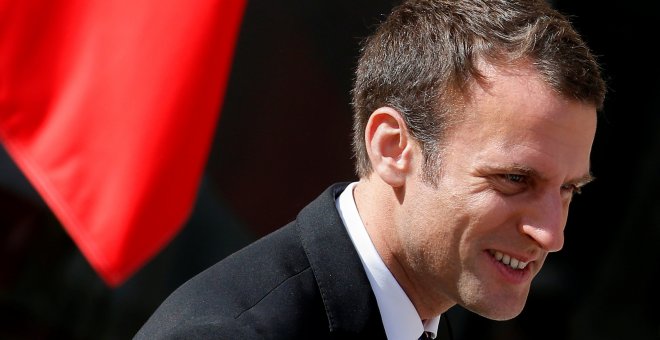 El presidente francés Emmanuel Macron. REUTERS/Gonzalo Fuentes