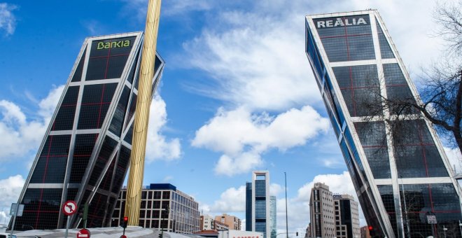 Sede de Bankia en las Torres Kio de Madrid /EUROPA PRESS
