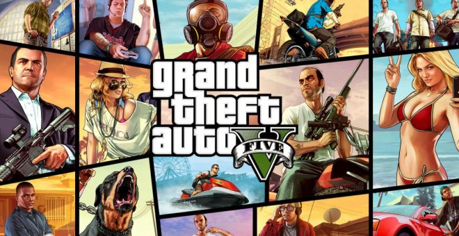 Portada del videojuego GTA.