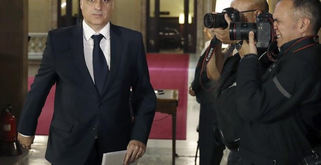El exconseller de Justicia de la Generalitat de Cataluña y actual diputado de JxSí, Germà Gordó. /EFE