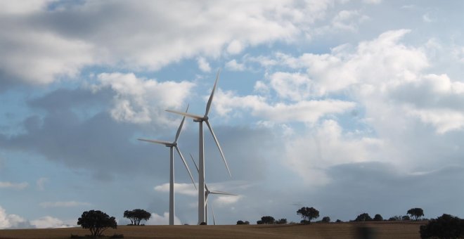 Molinos de energía eólica. E.P.