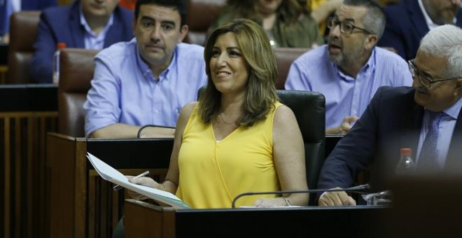 La presidenta de la Junta de Andalucía, Susana Díaz. - EFE