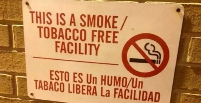 "Esto es un humo/un tabaco libera la facilidad" #yyaestá