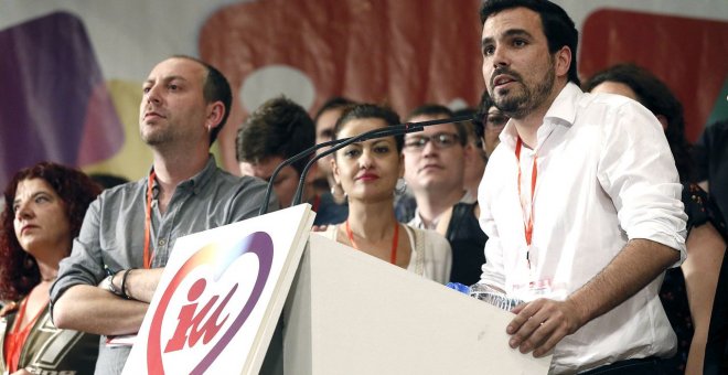Ernesto Alba toma el control del PCA para fusionar IU con Podemos. EFE