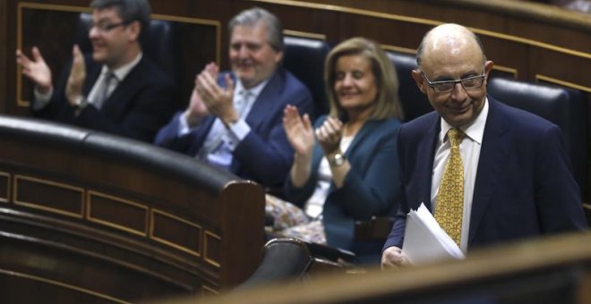 Montoro, en el Congreso este martes. EFE/Kiko Huesca