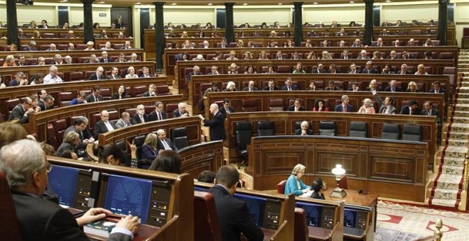 Pleno del Congreso de los Diputados, Hemiciclo /EUROPA PRESS