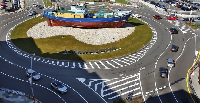Una de las "rotondas inteligentes" de Vigo / Ayuntamiento de Vigo