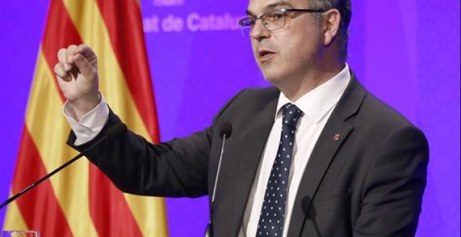 El conseller de Presidència i portaveu del Govern, Jordi Turull. EFE/Andreu Dalmau
