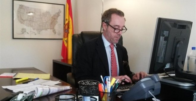 El excónsul de España en Washington Enrique Sardá Valls. MINISTERIO DE EXTERIORES