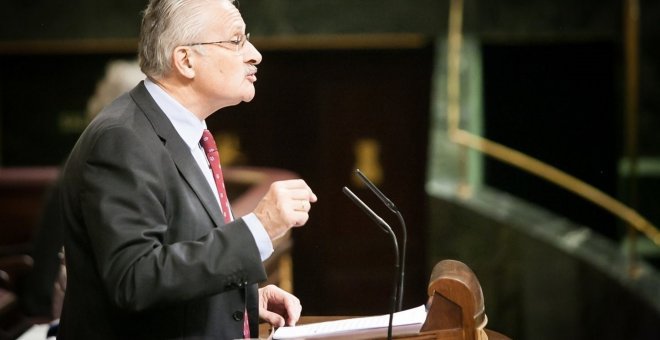 Antonio Trevín en el Congreso de los Diputados en Madrid. EUROPA PRESS