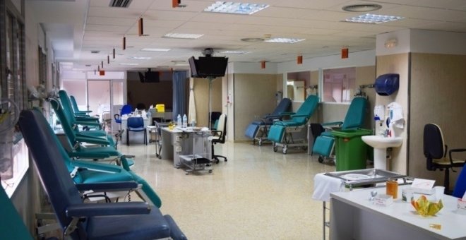 Interior del hospital Príncipe de Asturias de Alcalá de Henares. / Europa Press