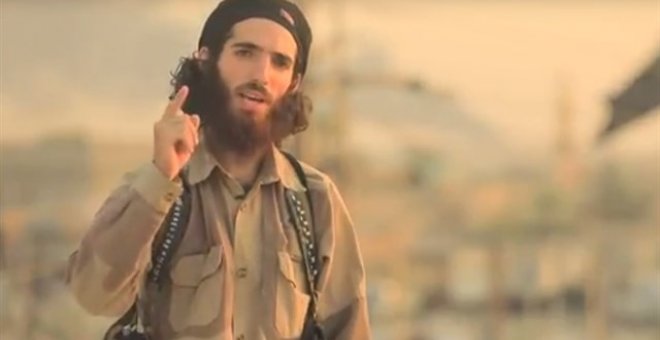 Captura del vídeo difundido por el Estado Islámico.