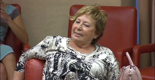 La diputada del PP, Celia Villalobos, en la pasada comisión de Empleo y Seguridad Social / Twitter
