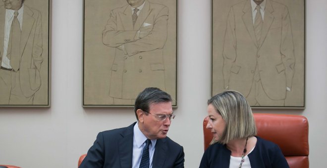 José María Viñals durante su comparecencia en el Congreso este jueves, 7 de septiembre. CONGRESO DE LOS DIPUTADOS