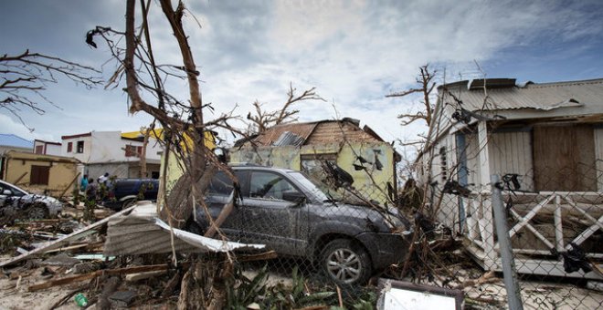 Vista de las secuelas del huracán Irma en la isla de San Martín en el Caribe / REUTERS