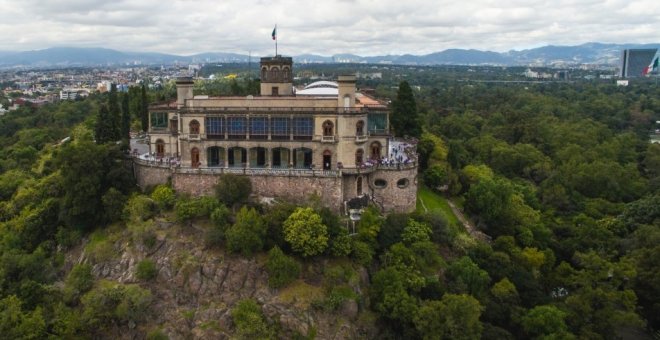 Castillo de Chapultepec, en el corazón de Ciudad de México