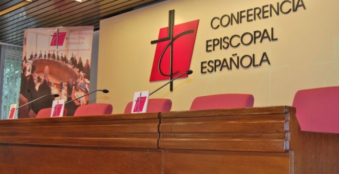 Sala de prensa de la Conferencia Episcopal Española. CONFERENCIA EPISCOPAL ESPAÑOLA