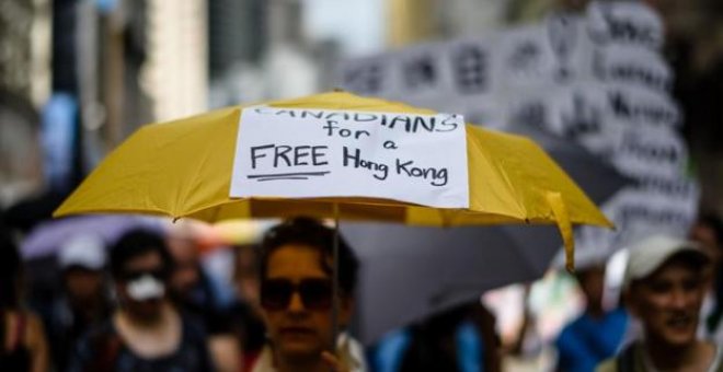Imagen de archivo de manifestaciones pidiendo la libertad en Hong Kong / EFE