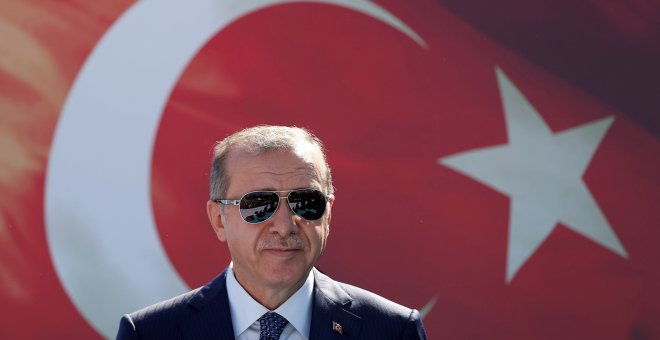 El presidente turco, Tayyip Erdogan, durante una ceremonia en Estambul el 25 de agosto del 2017. REUTERS/ Murad Sezer
