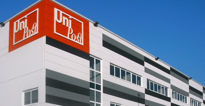 Sede de la empresa de servicios postales Unipost. E.P.