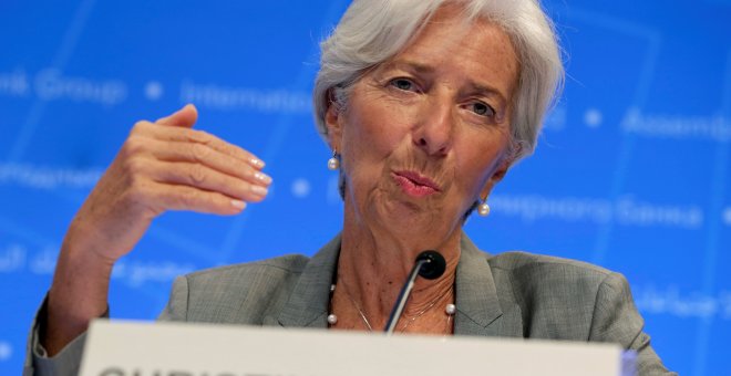 La directora del FMI Christine Lagarde./REUTERS