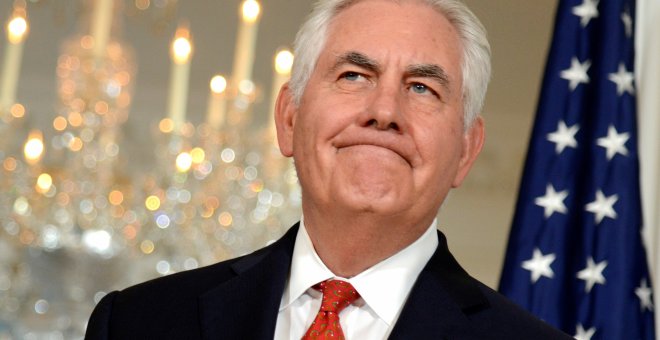 El secretario de Estado de EEUU Rex Tillerson.REUTERS/Mike Theiler