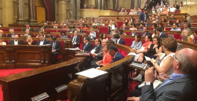 Imagen de archivo del Parlament Catalán./EUROPA PRESS