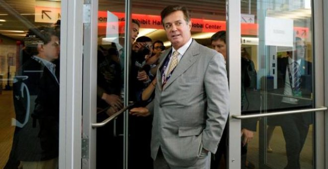 Paul Manafort, jefe de campaña del presidente estadounidense, Donald Trump. / REUTERS