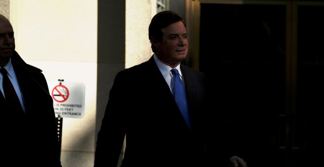 Manafort sale del tribunal este lunes. REUTERS/James Lawler Duggan