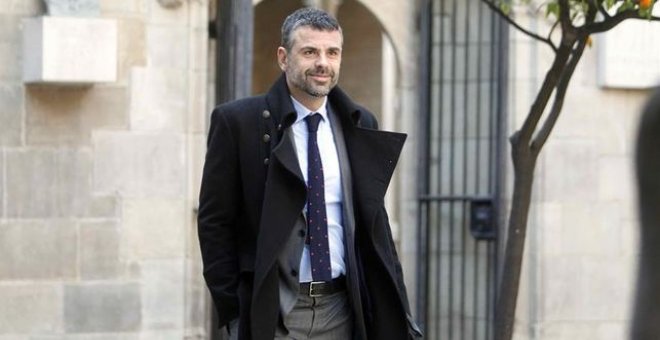 Santi Vila, exconseller de la Generalitat, que dimitió la víspera de la votación sobre la DUI. EFE