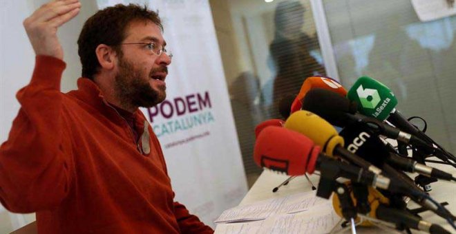Dante Fachín anuncia su salida de Podem. | EFE