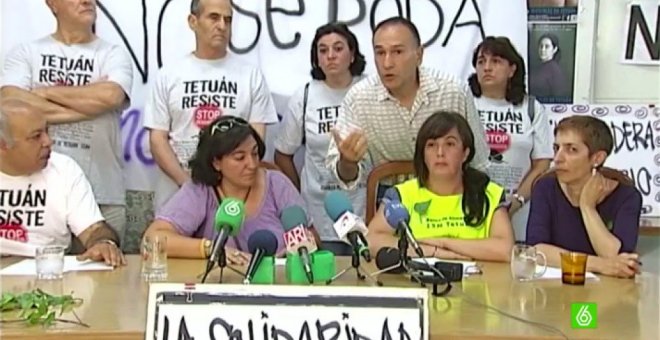 Isabel Tejero durante una rueda de prensa.