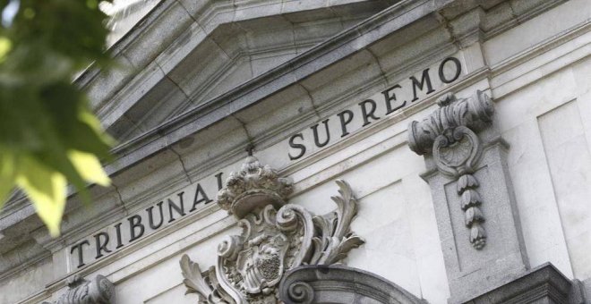 Imagen de la fachada del Tribunal Supremo. /EFE