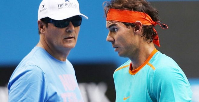 Toni y Rafa Nadal.- EFE