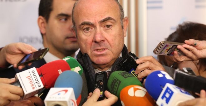 El ministro de Economía, Luis de Guindos. /EUROPA PRESS