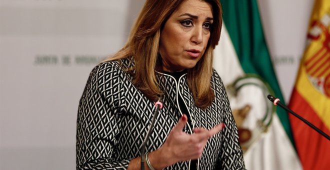 La presidenta de la Junta de Andalucía, Susana Díaz. E.P.