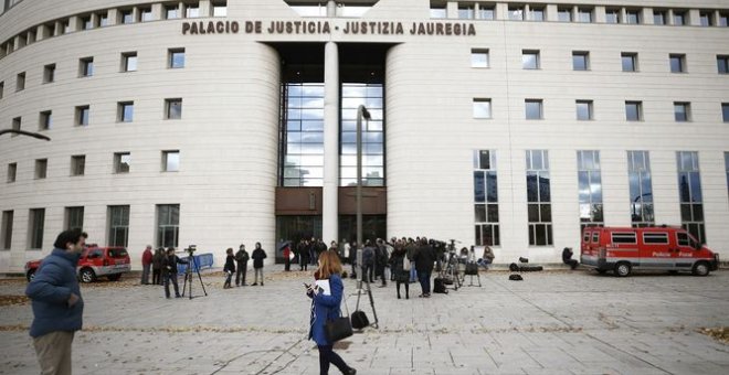 Imagen del Palacio de Justicia de Pamplona. /EFE
