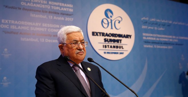 El presidente de Palestina, Mahmud Abás. - EFE